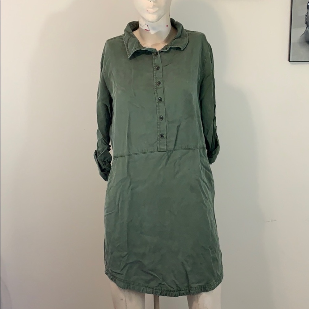 Hunter Green Tunic Dress